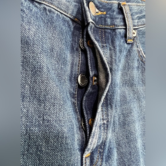 Everlane Jean The Relaxed Straight Fit Organic Cotton Medium Wash Women’s 27 - Picture 3 of 9